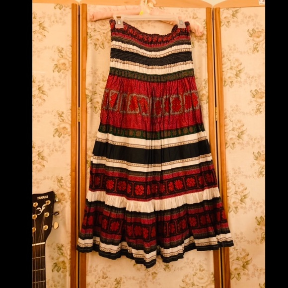 Moda International Boho Skirt/Strapless Dress - Picture 2 of 4